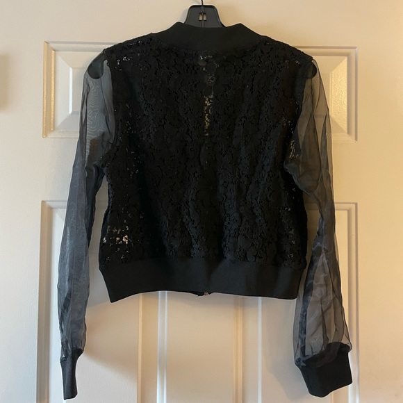 Tensione IN lace and organza jacket - Picture 2 of 5